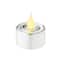 12 Packs: 24ct. (288 total) Silver LED Silver Tealight Candles by Ashland®